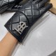 Burberry 2023 fall and winter new   [top original single] official website synchronization women's new high-grade sheepskin gloves     100% selection of imported lambskin lining cashmere warm and comfortable better Leath