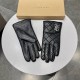 Burberry 2023 fall and winter new   [top original single] official website synchronization women's new high-grade sheepskin gloves     100% selection of imported lambskin lining cashmere warm and comfortable better Leath