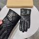 Burberry 2023 fall and winter new   [top original single] official website synchronization women's new high-grade sheepskin gloves     100% selection of imported lambskin lining cashmere warm and comfortable better Leath