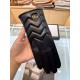 New exclusive first   Gucci GUCCI   [original quality] official website synchronization women's new high-grade sheepskin gloves    goddess preferred can not be missed    hundred percent selection of imported sheepskin Le