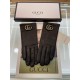 Gucci  burst to   [top original single] official website synchronization women's new high-grade sheepskin gloves     100% selection of imported sheepskin lining velvet lining warmth and comfort better Leather luster brig