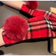 PackagingBurberry BURBERRY counter new wool gloves, fashion gloves, fall and winter warm padded lining, classic plaid, on the hand super comfortable and soft, versatile! Average size