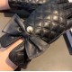 2023 new exclusive first  touch screen gloves Chanel Chanel [original quality] official website synchronization women's new high-grade sheepskin gloves    goddess preferred can not be missed    hundred percent of the sel