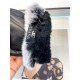 Italian export original single tail single touch screen gloves, using top white goatskin  lazy rabbit   hair, feel more soft and delicate skin-friendly, better warmth natural dyes, low temperature dyeing to present the m