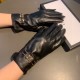 2022 new exclusive first   touch screen gloves Gucci Gucci new high-grade sheepskin gloves    goddesses set the United States preferred can not be missed    100% selection of imported sheepskin Leather fine and soft Reco