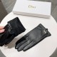 2023 new exclusive first   touch screen gloves Dior Dior [original quality] official website synchronization women's new high-grade sheepskin gloves    goddess preferred can not be missed    hundred percent selection of 