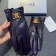 2023 new exclusive first   touch screen gloves CELINE CELINE (original quality) official website synchronization women's new high-grade sheepskin gloves    goddess preferred can not be missed    100 percent selection of 