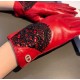 With packaging to run the volumeNew exclusive first   touch screen gloves Dior Dior lace lace   touch screen gloves (original quality) official website synchronization women's new high-grade sheepskin gloves    goddesses