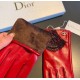 With packaging to run the volumeNew exclusive first   touch screen gloves Dior Dior lace lace   touch screen gloves (original quality) official website synchronization women's new high-grade sheepskin gloves    goddesses