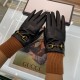 Gucci fall and winter women's gloves    domestic first-class sheepskin leather ultra-thin soft and comfortable shopkeeper recommended   texture super group average size