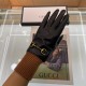 Gucci fall and winter women's gloves    domestic first-class sheepskin leather ultra-thin soft and comfortable shopkeeper recommended   texture super group average size