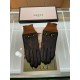 Gucci fall and winter women's gloves    domestic first-class sheepskin leather ultra-thin soft and comfortable shopkeeper recommended   texture super group average size