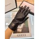 Gucci fall and winter women's gloves    domestic first-grade sheepskin leather ultra-thin soft and comfortable texture super group average size