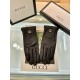 Gucci fall and winter women's gloves    domestic first-grade sheepskin leather ultra-thin soft and comfortable texture super group average size