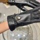 Chanel new women's gloves first-class sheepskin leather leather ultra-thin soft and comfortable show hand type    texture super groupSize M L