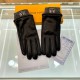 Lv new men's gloves first-class sheepskin leather leather ultra-thin soft and comfortable     superb textureSize average size