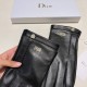 Dior Dior 2022 new exclusive first  touch screen men's models gloves [original quality] official website synchronization men and women. New couples   high-grade sheepskin gloves    set of the United States of America pre