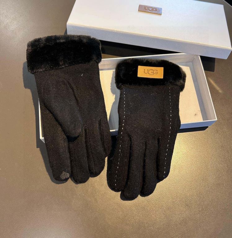 UGG2023 fall and winter lazy rabbit hair wool gloves   worth comparing     the same paragraph of different quality, kill the market poor product, wool ten lazy rabbit hair lining padded   classic but not fashionable mode