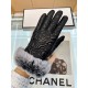 Italian export original single tail single touch screen gloves, using top white goatskin  lazy rabbit   hair, feel more soft and delicate skin-friendly, better warmth natural dyes, low temperature dyeing to present the m