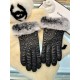 Italian export original single tail single touch screen gloves, using top white goatskin  lazy rabbit   hair, feel more soft and delicate skin-friendly, better warmth natural dyes, low temperature dyeing to present the m