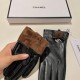 With packaging 2021 new exclusive first  touch screen gloves Chanel Chanel fox fur ball hanging drill double C [original quality] official website synchronization Ms. new high-grade sheepskin gloves    goddess preferred 