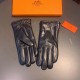 2022 new exclusive first  touch screen gloves Hermes (original quality) official website synchronization women's new high-grade sheepskin gloves    goddesses set of the United States of America preferred must have can no