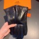 2022 new exclusive first  touch screen gloves Hermes (original quality) official website synchronization women's new high-grade sheepskin gloves    goddesses set of the United States of America preferred must have can no