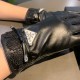 2022 new exclusive first  touch screen gloves Prada Lei flowers   edge gloves [original quality] official synchronization Ms. new high-grade sheepskin gloves    goddesses preferred can not be missed      100 percent of t