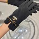 GUCCI Gucci Counter new wool touch screen gloves, haute couture   fashion gloves, fall and winter warm padded lining, celebrity must-have fashion gloves,  on the hands of ultra-comfortable soft and versatile! average siz