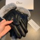 Dior DIDR new 2022 fall and winter lazy rabbit hair CD sheepskin embroidered gloves   cell phone touch screen, worth comparing     the same paragraph different quality, kill the market poor product, imported a first-clas