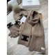 Celine. [Three-piece wool suit fox hair hat  scarf  gloves] classic suit hat! Warm and super comfortable ~ winter Miss ageing artifacts Oh ~ this winter you are missing such a set of suit hat la ~ and warm and stylish! M