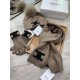 Celine. [Three-piece wool suit fox hair hat  scarf  gloves] classic suit hat! Warm and super comfortable ~ winter Miss ageing artifacts Oh ~ this winter you are missing such a set of suit hat la ~ and warm and stylish! M