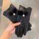 New exclusive first   touch screen gloves Chanel [original quality] women's new high-grade sheepskin gloves    goddess preferred can not miss   imported sheepskin Leather soft and delicate recognized imported sheepskin h