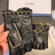 Matching packaging runChanel Chanel 2022 large double C chain fall and winter short   biker   gloves   beautiful drops   worth comparing     the same paragraph of different qualities, kill the market poor products, impor