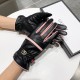 2023 new Gucci curve new exclusive first   touch screen women's gloves Gucci Gucci [original quality] official website synchronization women's new high-grade sheepskin gloves    goddess preferred can not be missed    hun