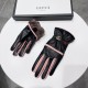 2023 new Gucci curve new exclusive first   touch screen women's gloves Gucci Gucci [original quality] official website synchronization women's new high-grade sheepskin gloves    goddess preferred can not be missed    hun