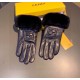 .Fendi FENDI  2021 fall and winter lazy rabbit hair sheepskin embroidered gloves   cell phone touch screen, worth comparing     the same paragraph of different quality, kill the market poor products, imported first-class