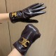 2022 new exclusive first   touch screen gloves CELINE CELINE (original quality) official website synchronization women's new high-grade sheepskin gloves    goddess preferred can not be missed    100 percent selection of 