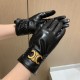 2022 new exclusive first   touch screen gloves CELINE CELINE (original quality) official website synchronization women's new high-grade sheepskin gloves    goddess preferred can not be missed    100 percent selection of 