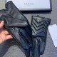 2022 new Gucci curve new exclusive first   touch screen women's gloves Gucci Gucci [original quality] official website synchronization women's new high-grade sheepskin gloves    goddess preferred can not be missed    hun