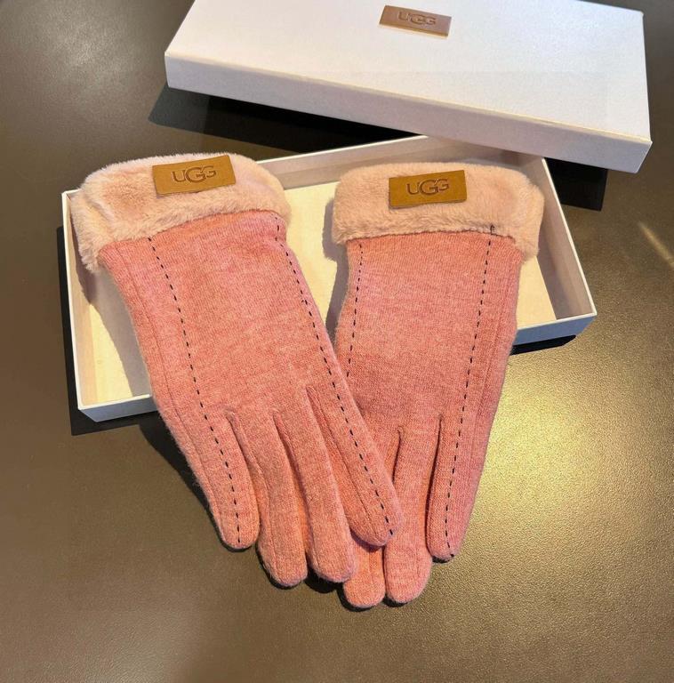 UGG2023 fall and winter lazy rabbit hair wool gloves   worth comparing     the same paragraph of different quality, kill the market poor product, wool ten lazy rabbit hair lining padded   classic but not fashionable mode