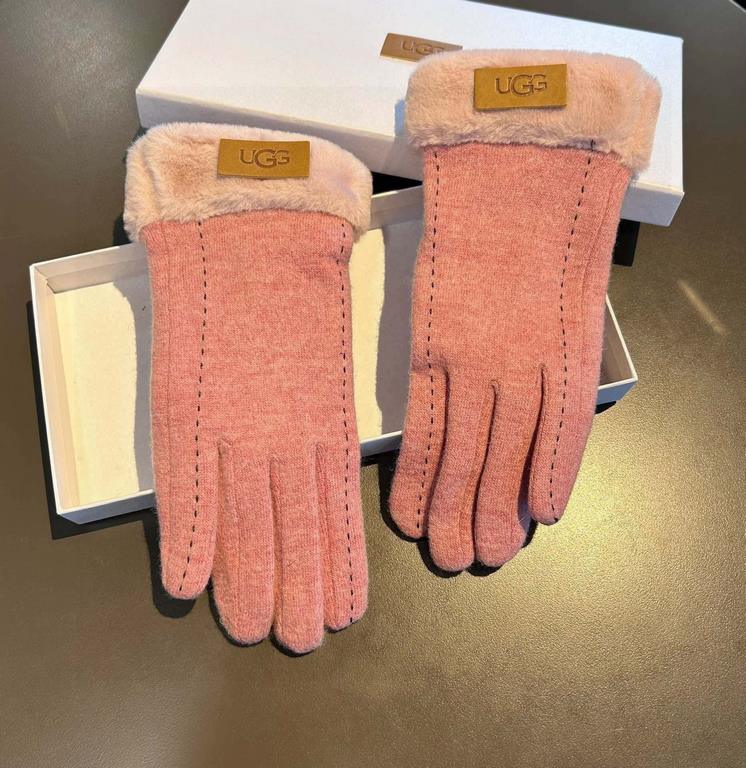 UGG2023 fall and winter lazy rabbit hair wool gloves   worth comparing     the same paragraph of different quality, kill the market poor product, wool ten lazy rabbit hair lining padded   classic but not fashionable mode