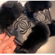 With packagingChanel Chanel 2022 fall and winter lazy rabbit hair sheep finger sheepskin gloves   worth comparing     the same paragraph of different quality, kill the market poor product, imported first-class sheepskin 