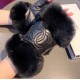 With packagingChanel Chanel 2022 fall and winter lazy rabbit hair sheep finger sheepskin gloves   worth comparing     the same paragraph of different quality, kill the market poor product, imported first-class sheepskin 