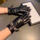 2021 new exclusive first   touch screen gloves Gucci Gucci new bow high-grade sheepskin gloves    goddesses set of the United States preferred can not be missed    100% selection of imported sheepskin Leather fine and so