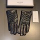 2023 new Gucci curve new exclusive first   touch screen women's gloves Gucci Gucci [original quality] official website synchronization women's new high-grade sheepskin gloves    goddess preferred can not be missed    hun