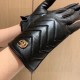 2023 new Gucci curve new exclusive first   touch screen women's gloves Gucci Gucci [original quality] official website synchronization women's new high-grade sheepskin gloves    goddess preferred can not be missed    hun