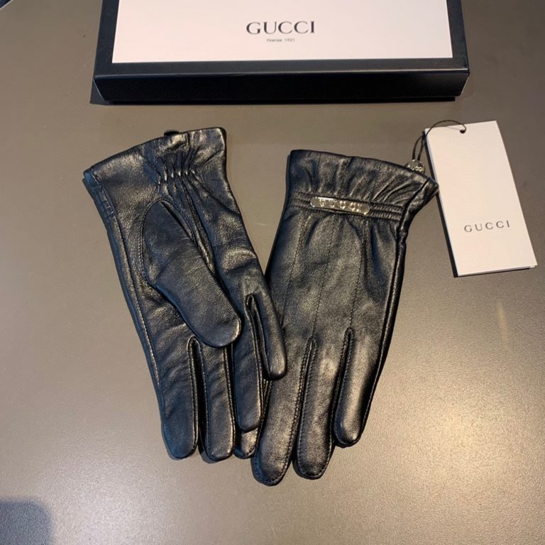 2022 new exclusive first   touch screen gloves Gucci Gucci new high-grade sheepskin gloves    goddesses set the United States preferred can not be missed    hundred percent of the selection of imported sheepskin Leather 