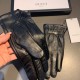 2022 new exclusive first   touch screen gloves Gucci Gucci new high-grade sheepskin gloves    goddesses set the United States preferred can not be missed    hundred percent of the selection of imported sheepskin Leather 