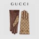 Gucci  burst to   [top original single] official website synchronization women's new high-grade sheepskin gloves     100% selection of imported sheepskin lining velvet lining warmth and comfort better Leather luster brig